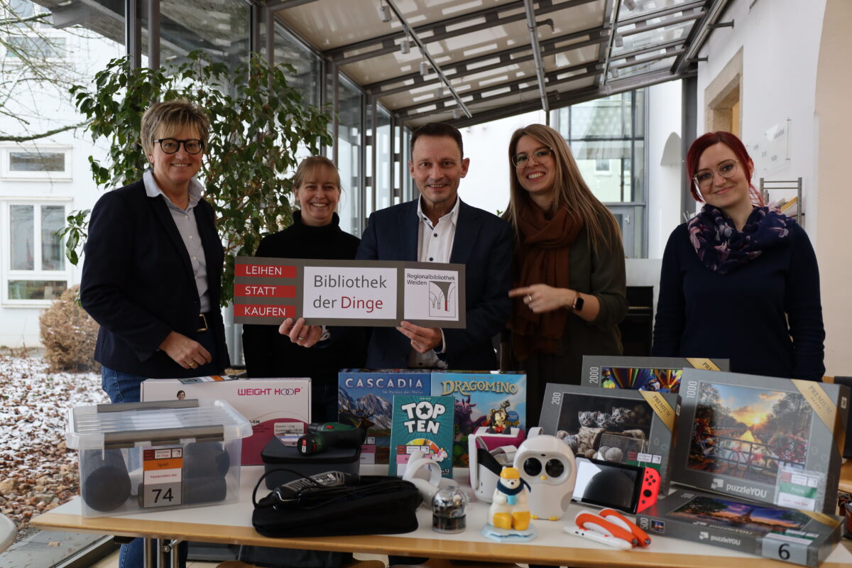 Leihen statt kaufen – „Bibliothek der Dinge“