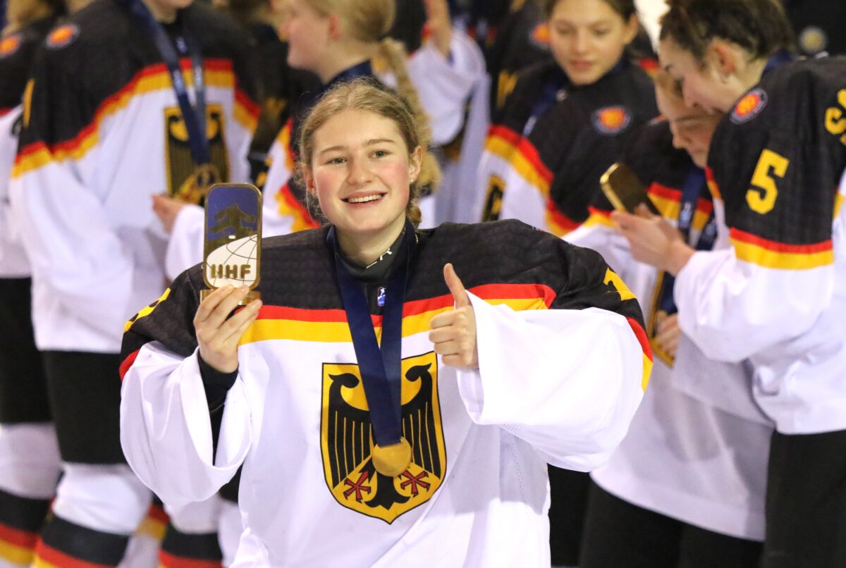 Chiara Schultes war die beste Torhüterin bei der U 18-Weltmeisterschaft