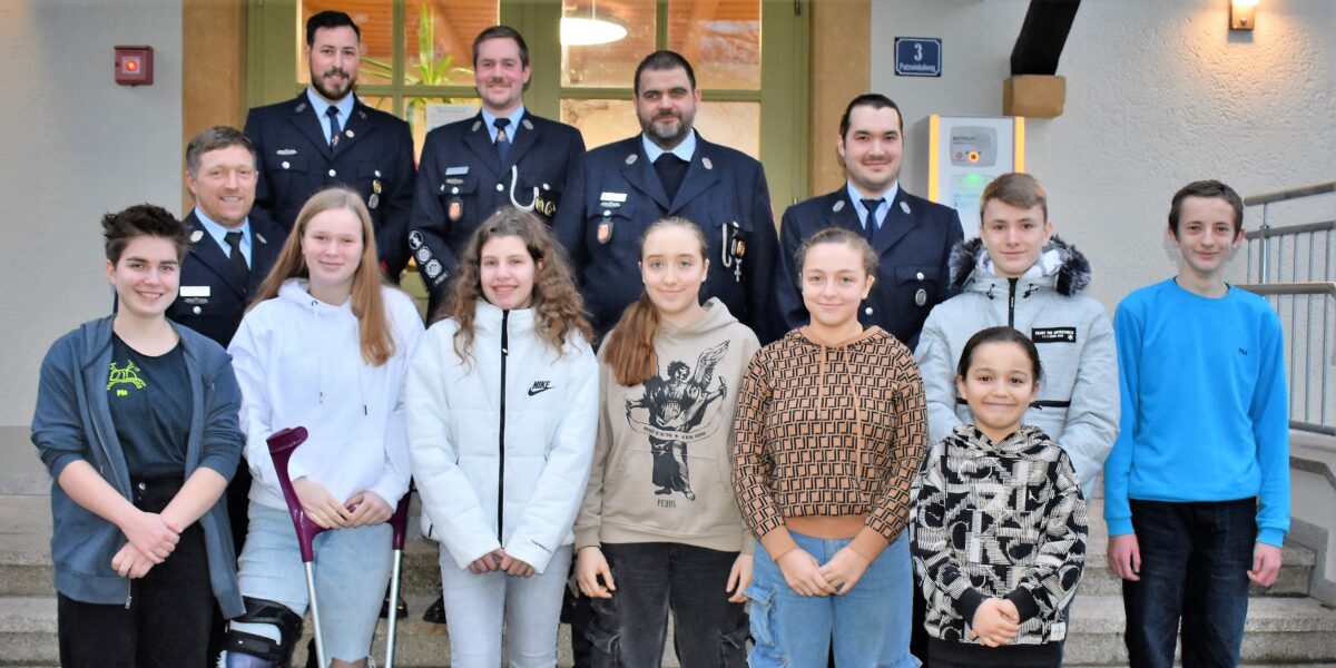 Lob für die Jugendfeuerwehr Gmünd