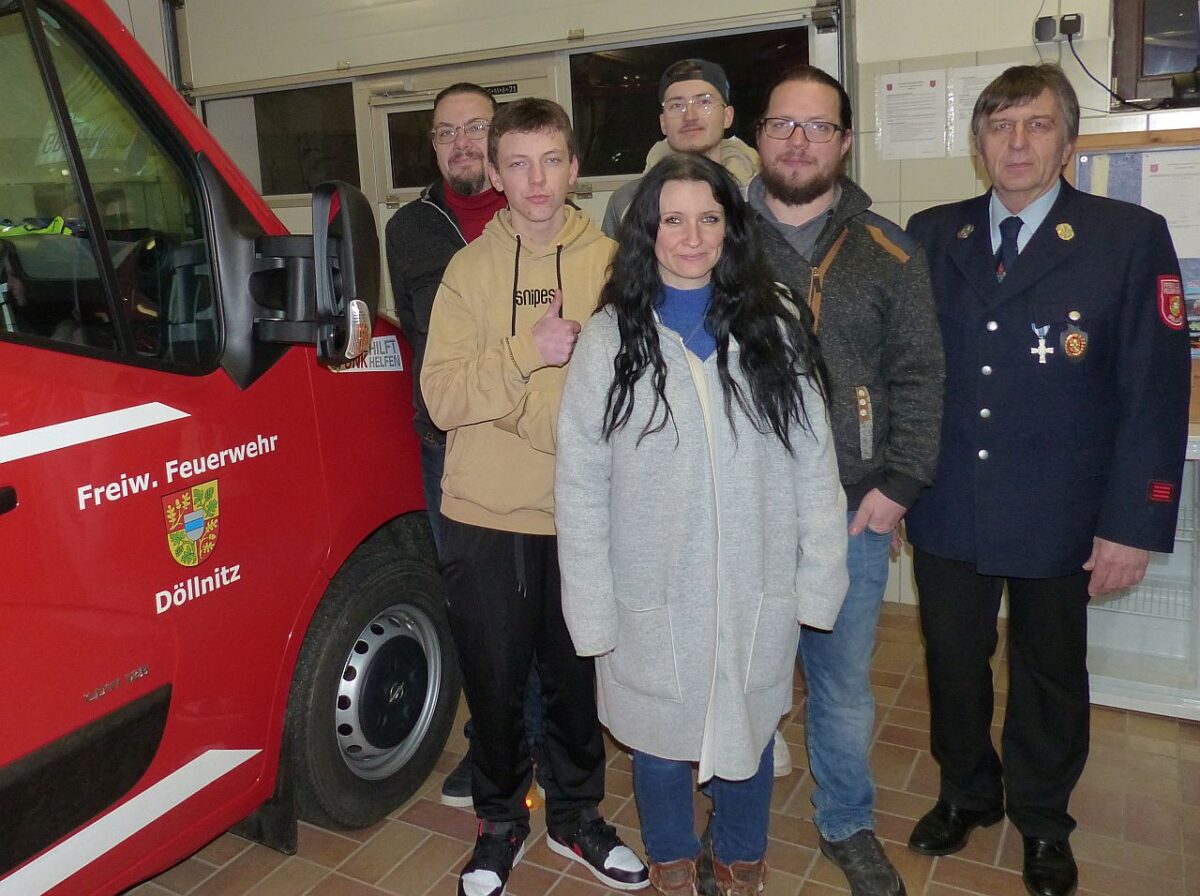 Jede Menge Positives bei der Feuerwehr Döllnitz