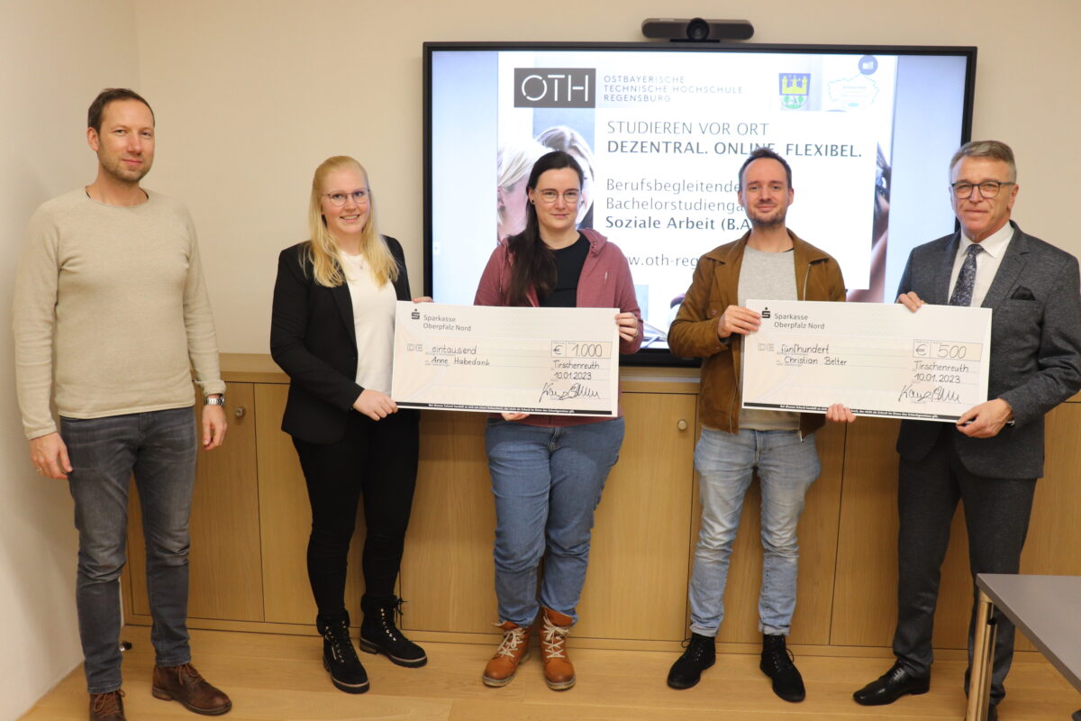 Förderpreis für Tirschenreuther Studierende: „Soziale Arbeit“ ernst genommen