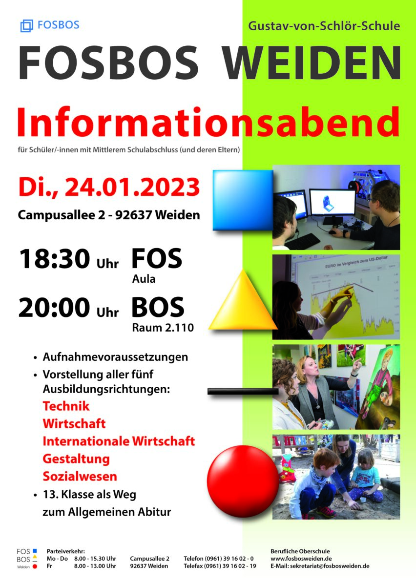 Viel Wissenswertes über FOS und BOS