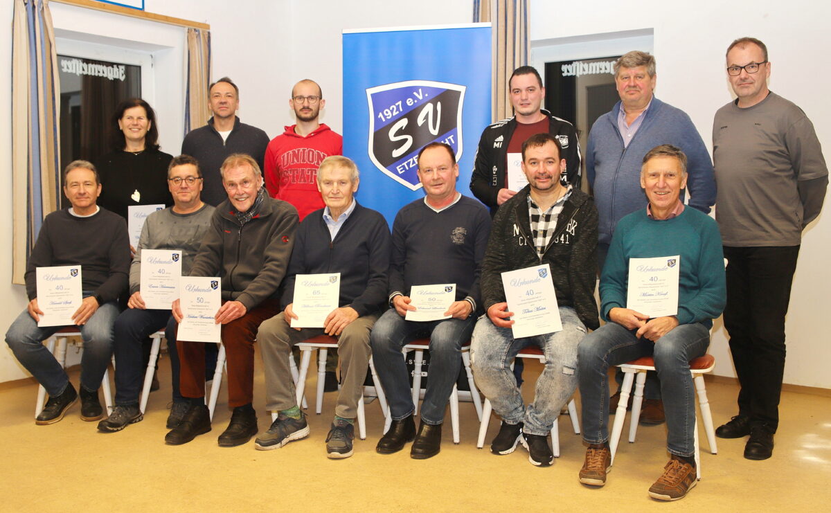 Rundum positive Bilanz beim SV Etzenricht
