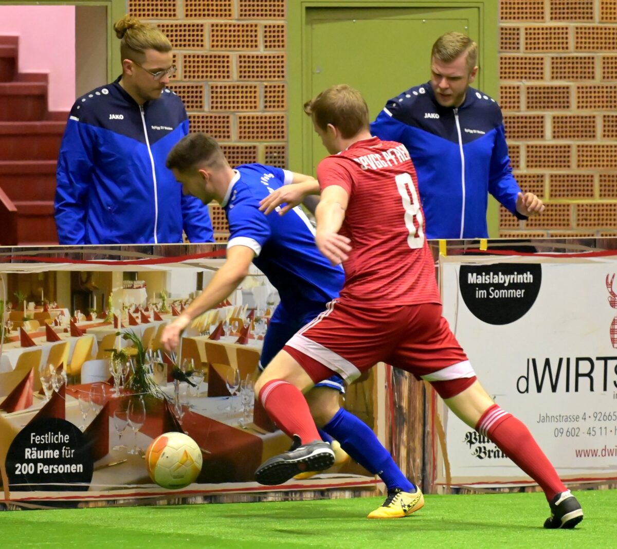 Zweite der SpVgg SV Weiden rockt den KIA-Hallencup