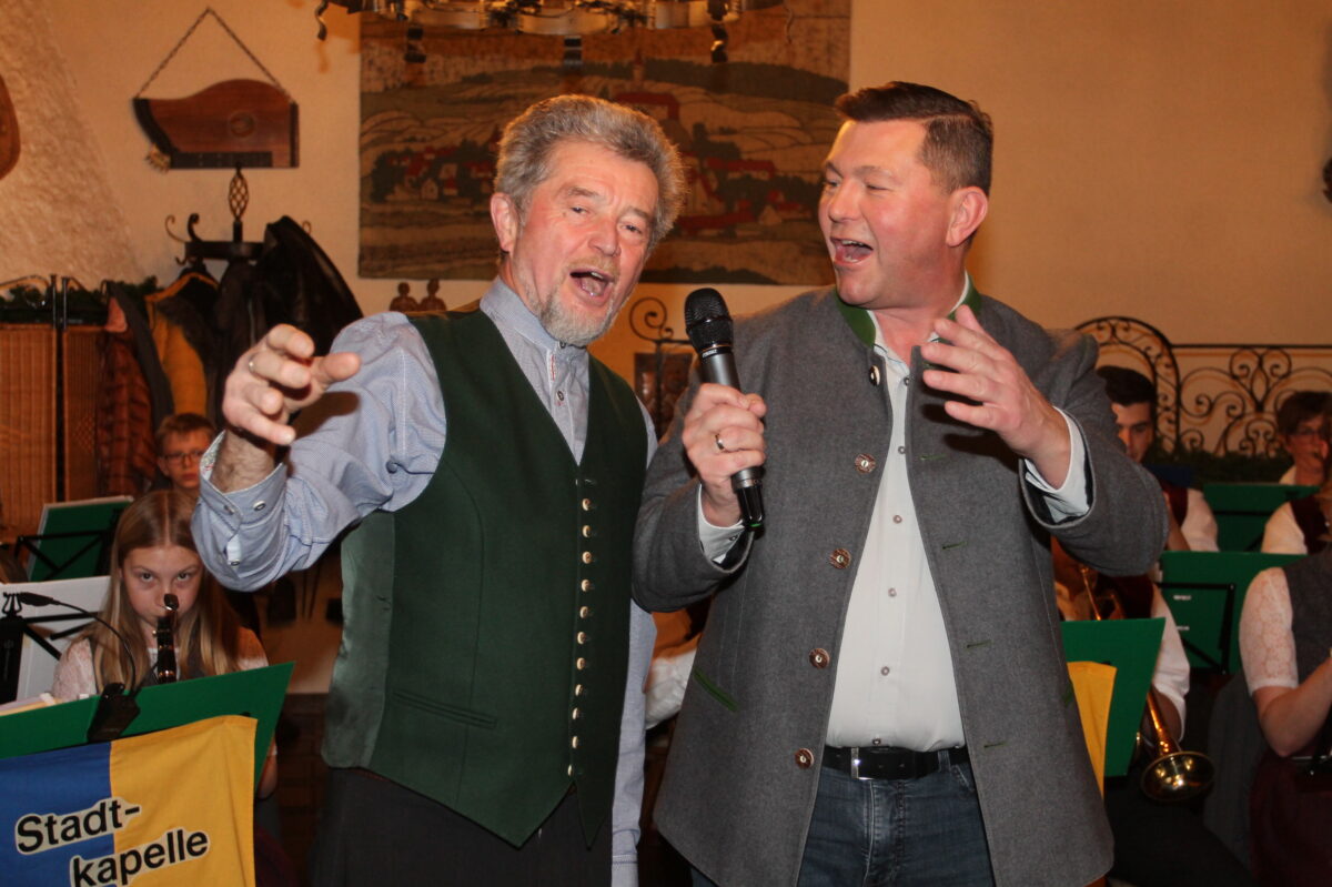 Tradition wird erhalten: Blasmusik am Neujahrstag