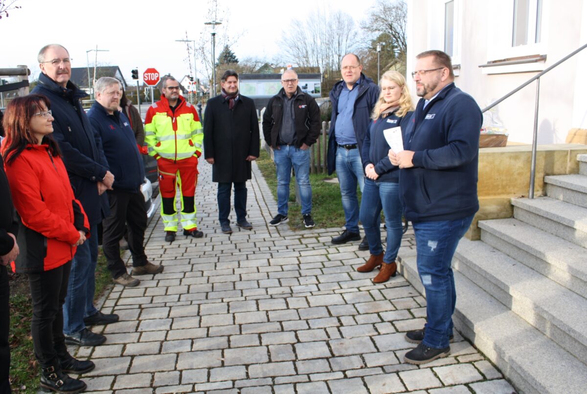 In Schwarzenbach neu stationiert und gleich vom ersten Tag an voll im Einsatz