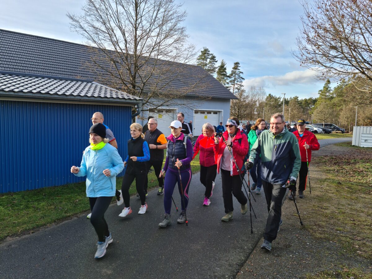 Silvesterlauf bei 16 Grad