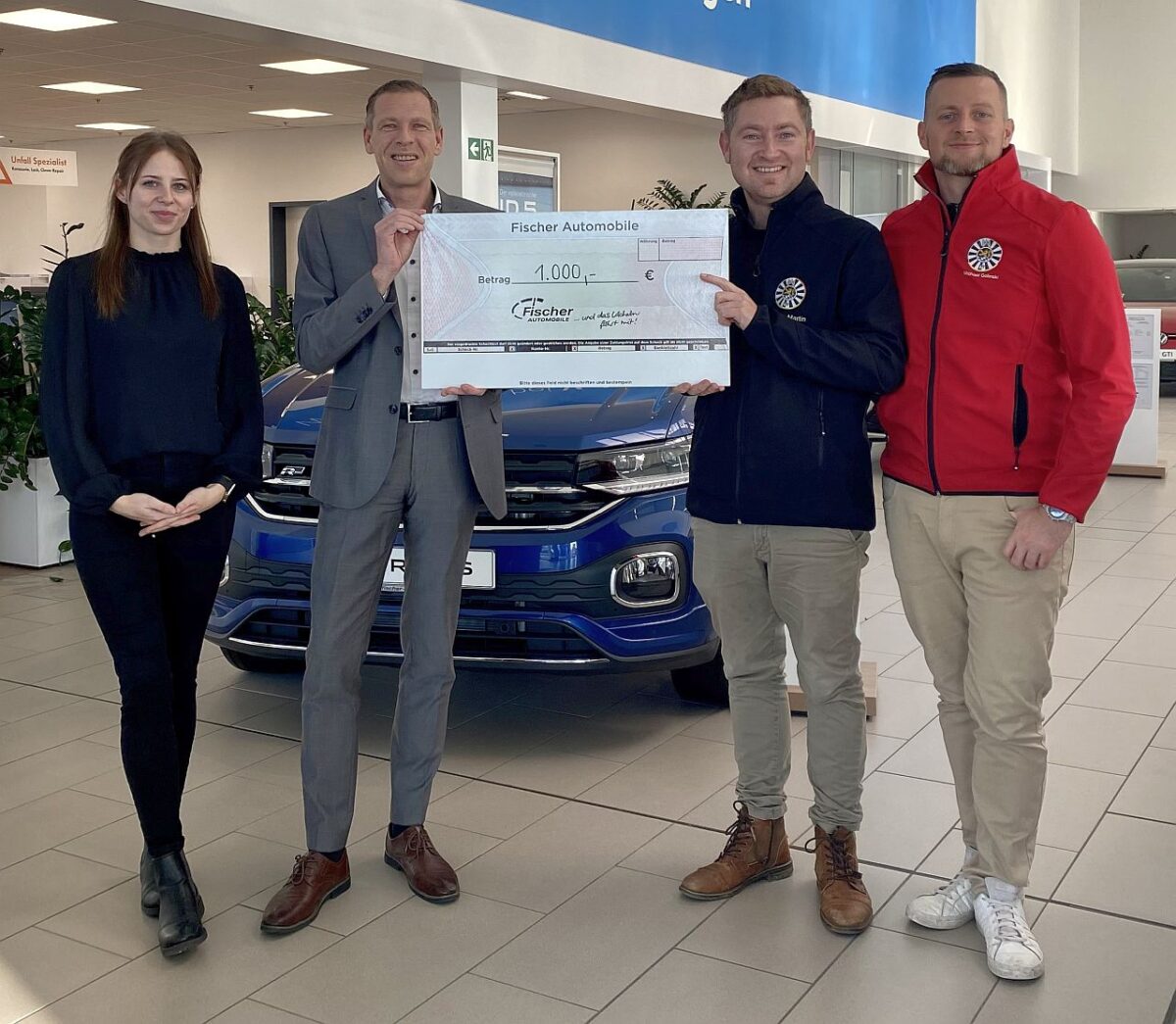 Fischer Automobile spendet an mehrere Einrichtungen
