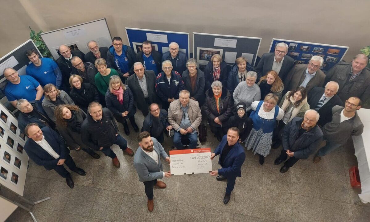 Die Vereinigten Sparkassen unterstützen vielfältig die Vereinsarbeit