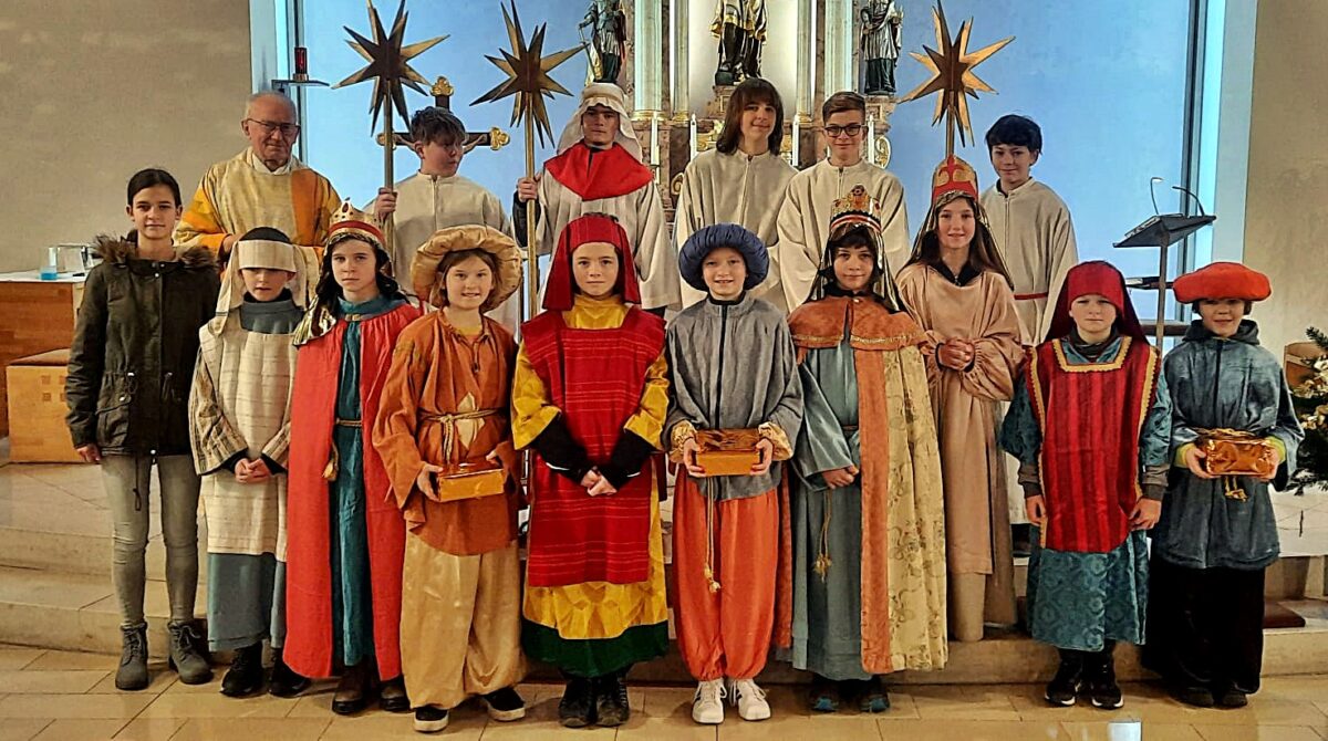 Sternsinger in Letzau erzielten ein Rekordergebnis