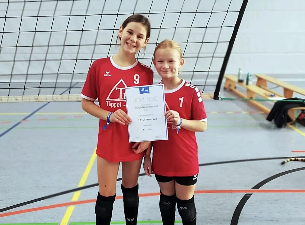 TV Vohenstrauß: Kleine Volleyballmädels ganz groß