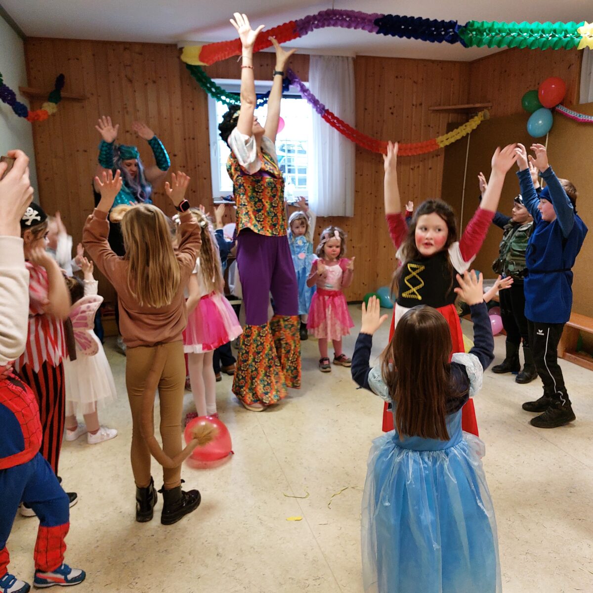 Kinderfasching im Sportheim ein echtes Revival