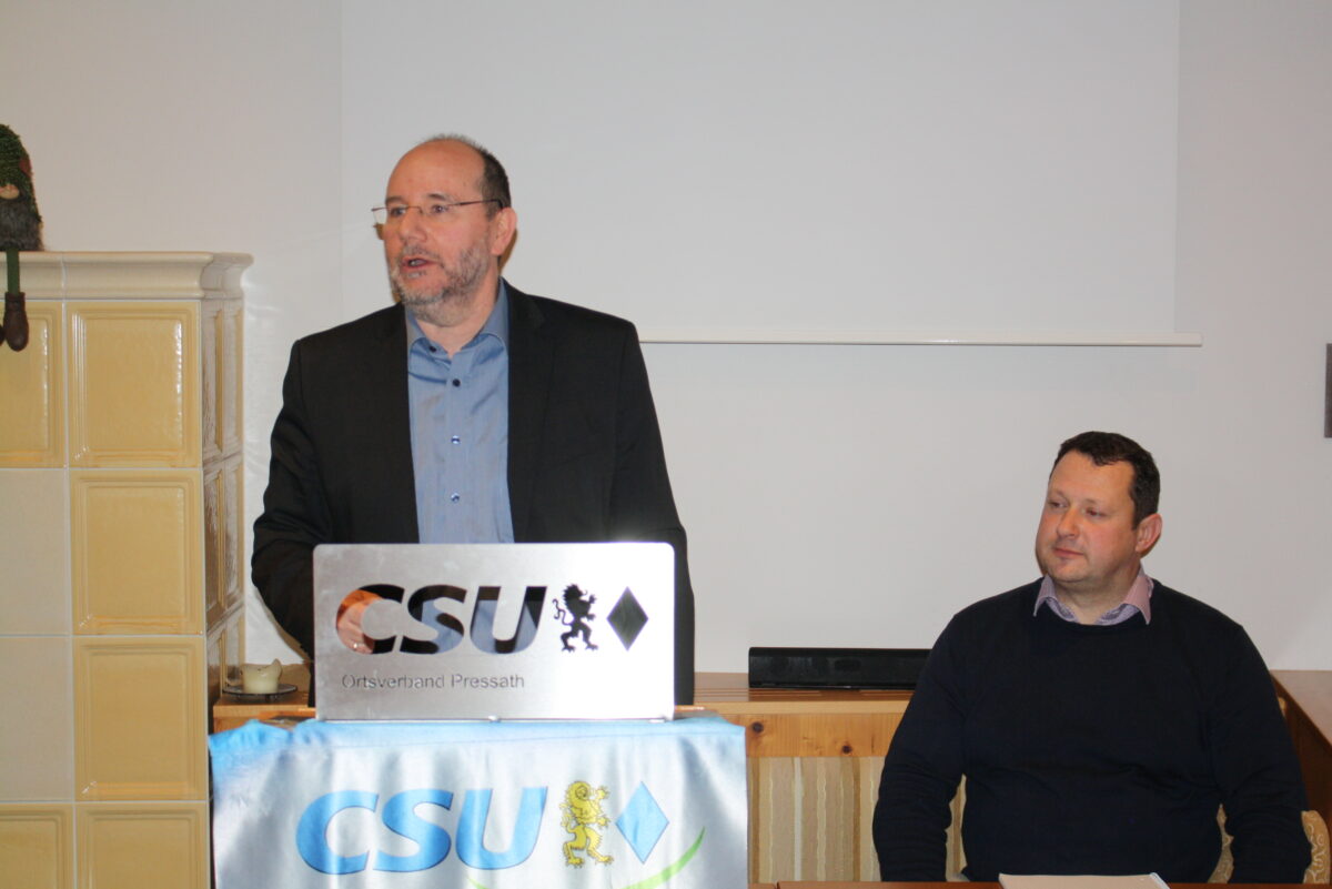 Pressather CSU beklagt stadtpolitische Stagnation