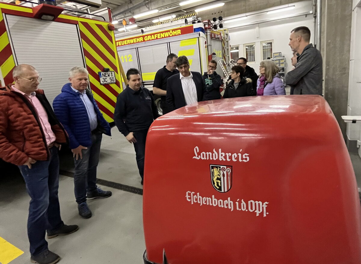 Informations- und Dankeschön-Besuch bei der Feuerwehr