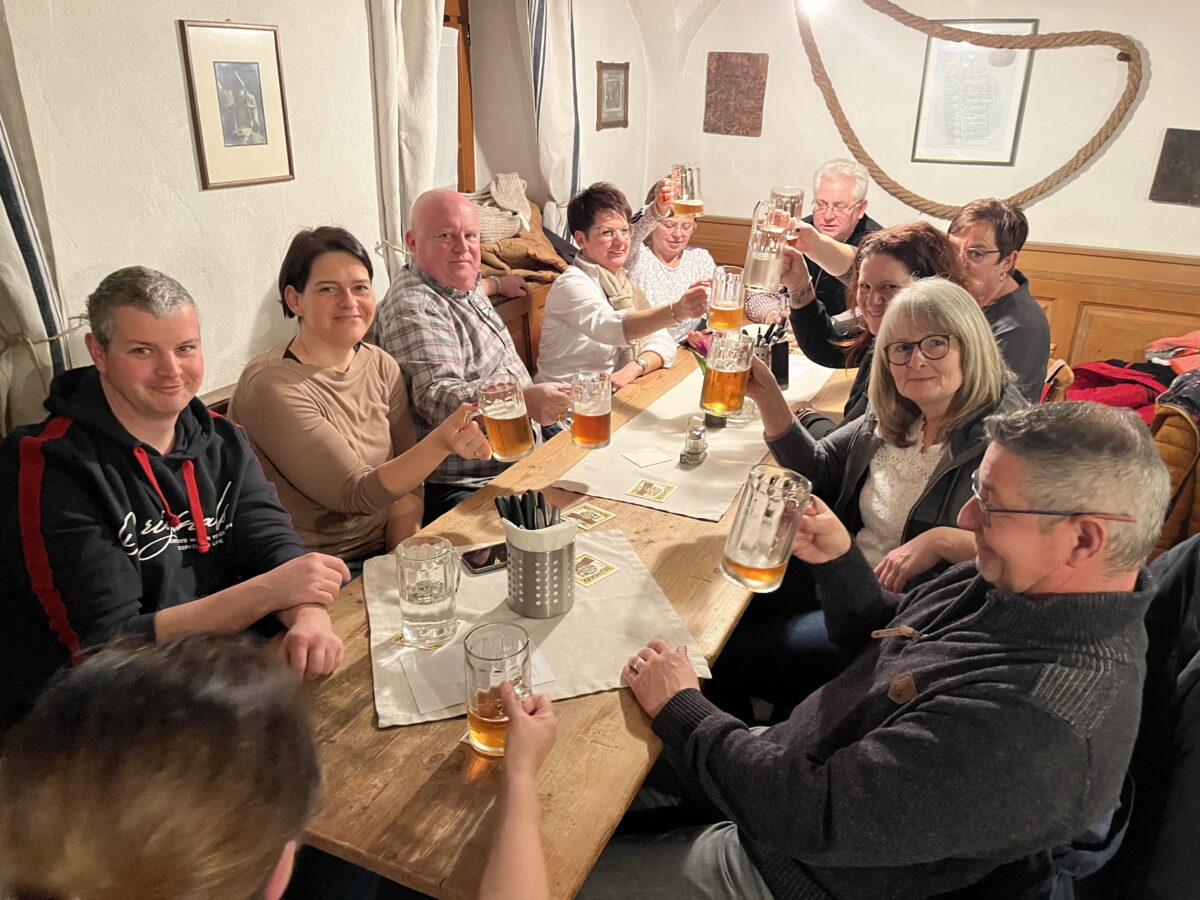 Gelungener Zoigl-Abend beim Brucksaler