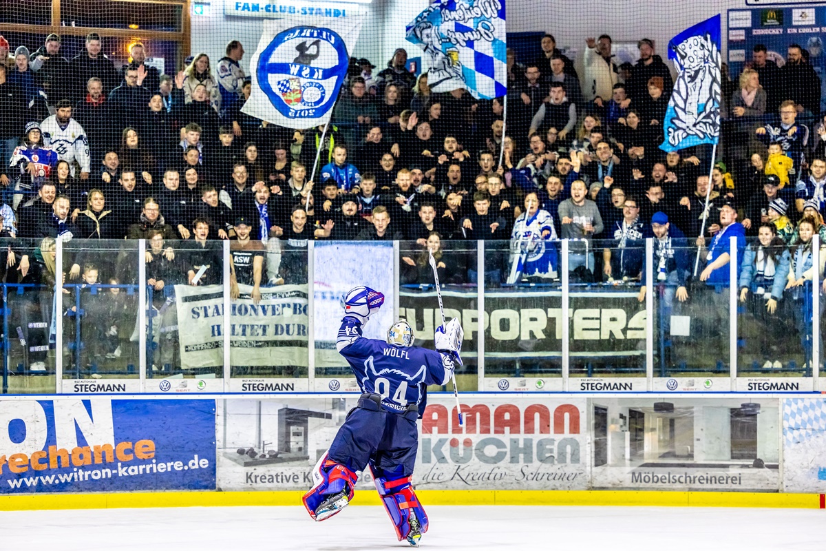 Blue Devils Weiden: Marco Wölfl feiert am Family Day einen Shutout