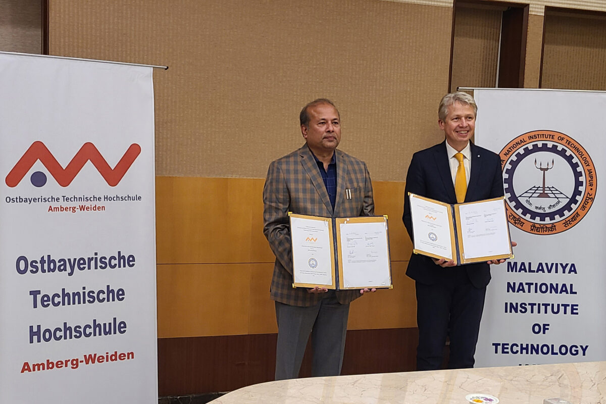 Partner Indien: OTH Amberg-Weiden weitet Zusammenarbeit aus