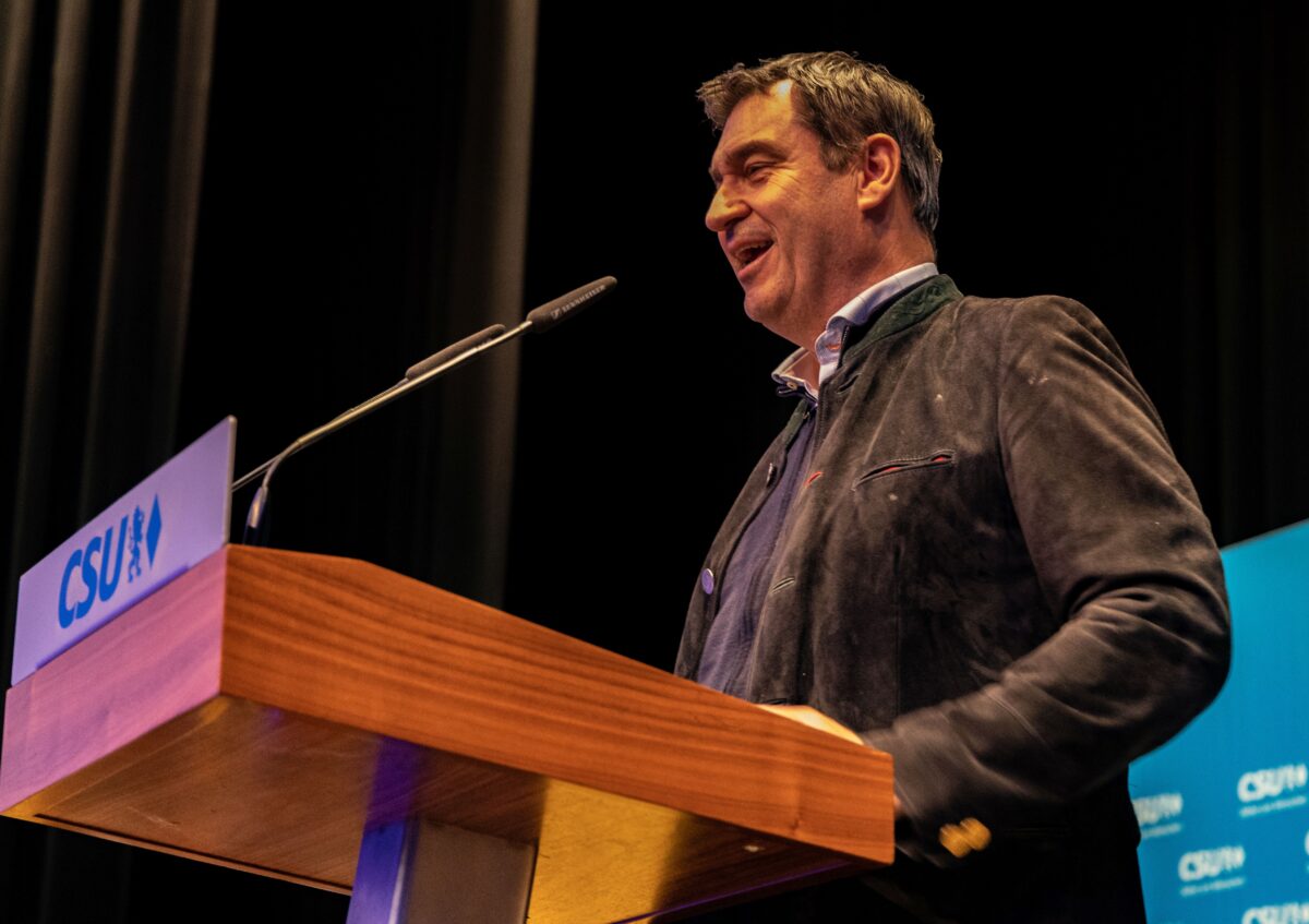 Markus Söder lässt beim Politischen Samstag in Erbendorf kein gutes Haar an der Ampel