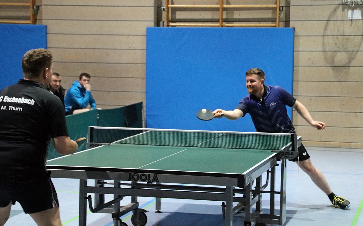 Tischtennis: Klare Angelegenheit für die DJK Weiden gegen Eschenbach