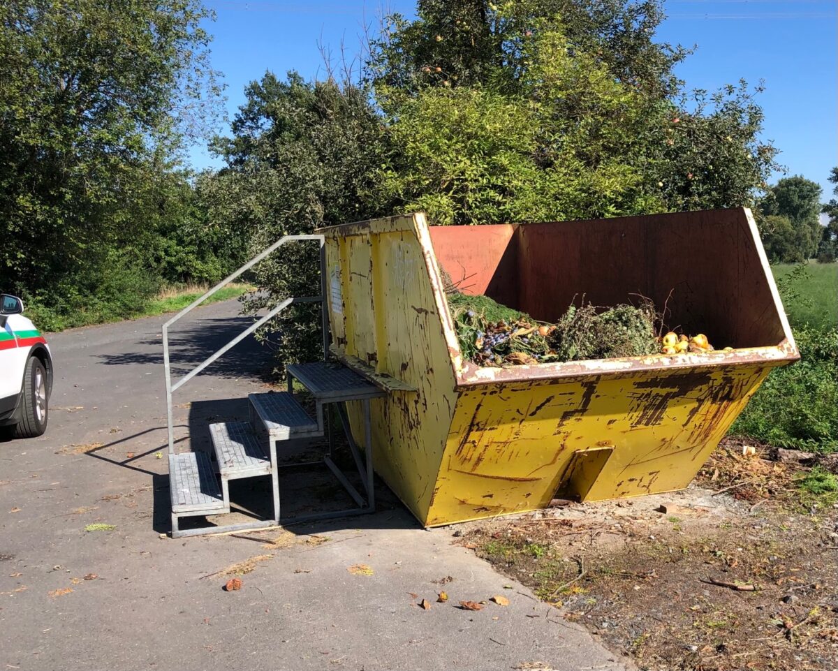 Startschuss für die Gartensaison: Die Grüngut-Container öffnen
