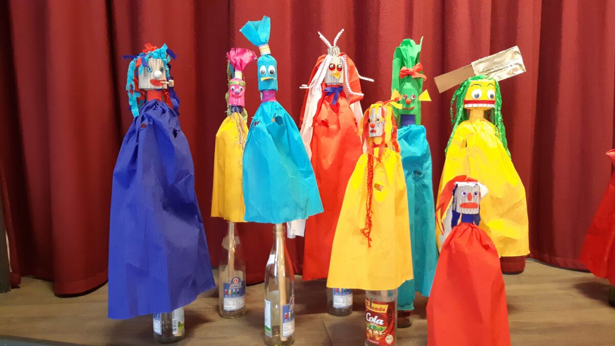 Drei Tage voller Kreativität: Handpuppen bauen und zum Leben erwecken