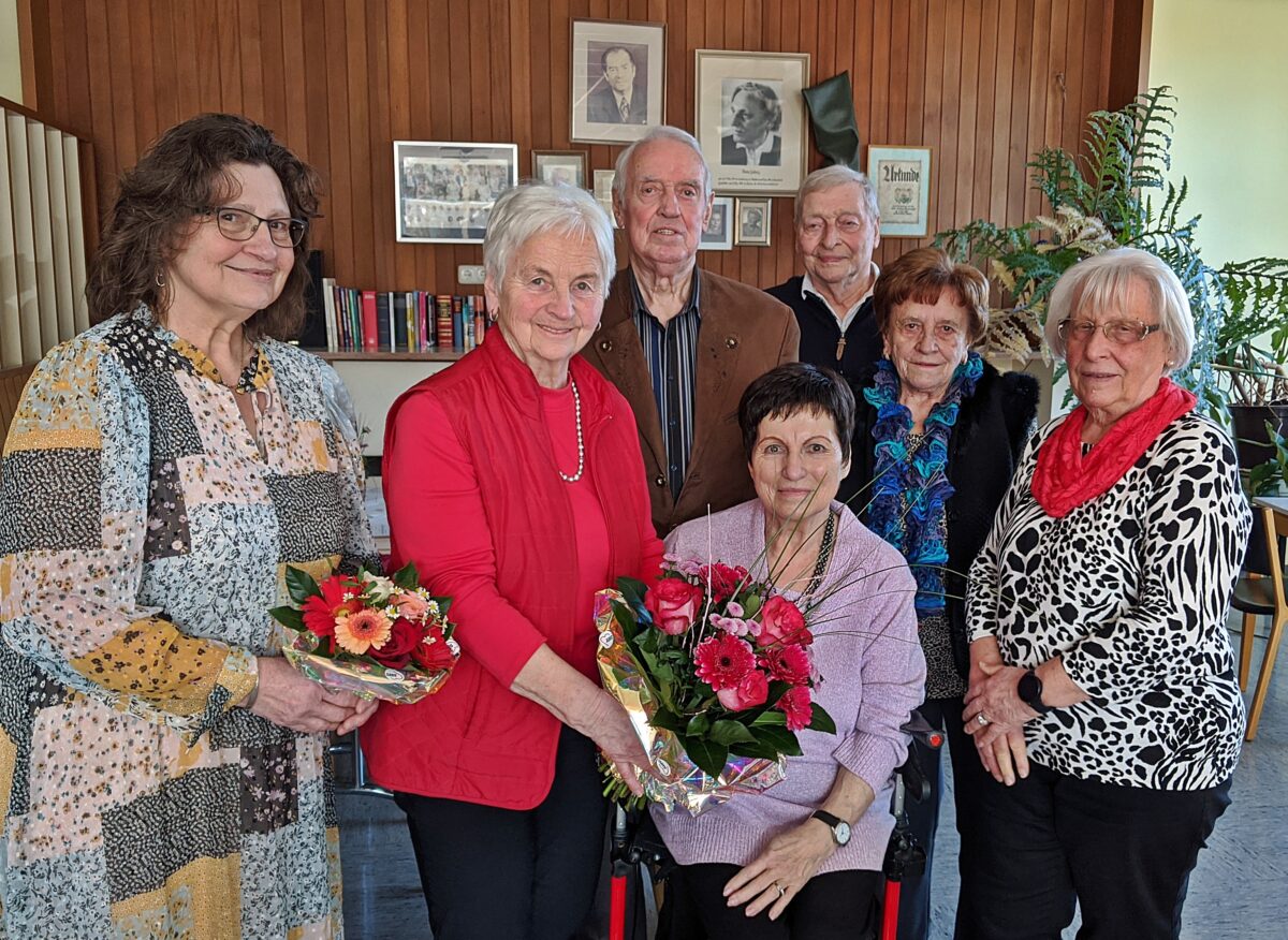 Stabwechsel beim Seniorenclub Marie Juchacz/Hans Bauer