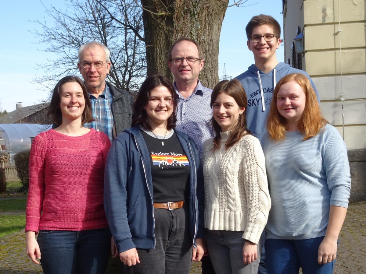 Neue Vorstandschaft des evangelischen Bezirksposaunenchores Weiden