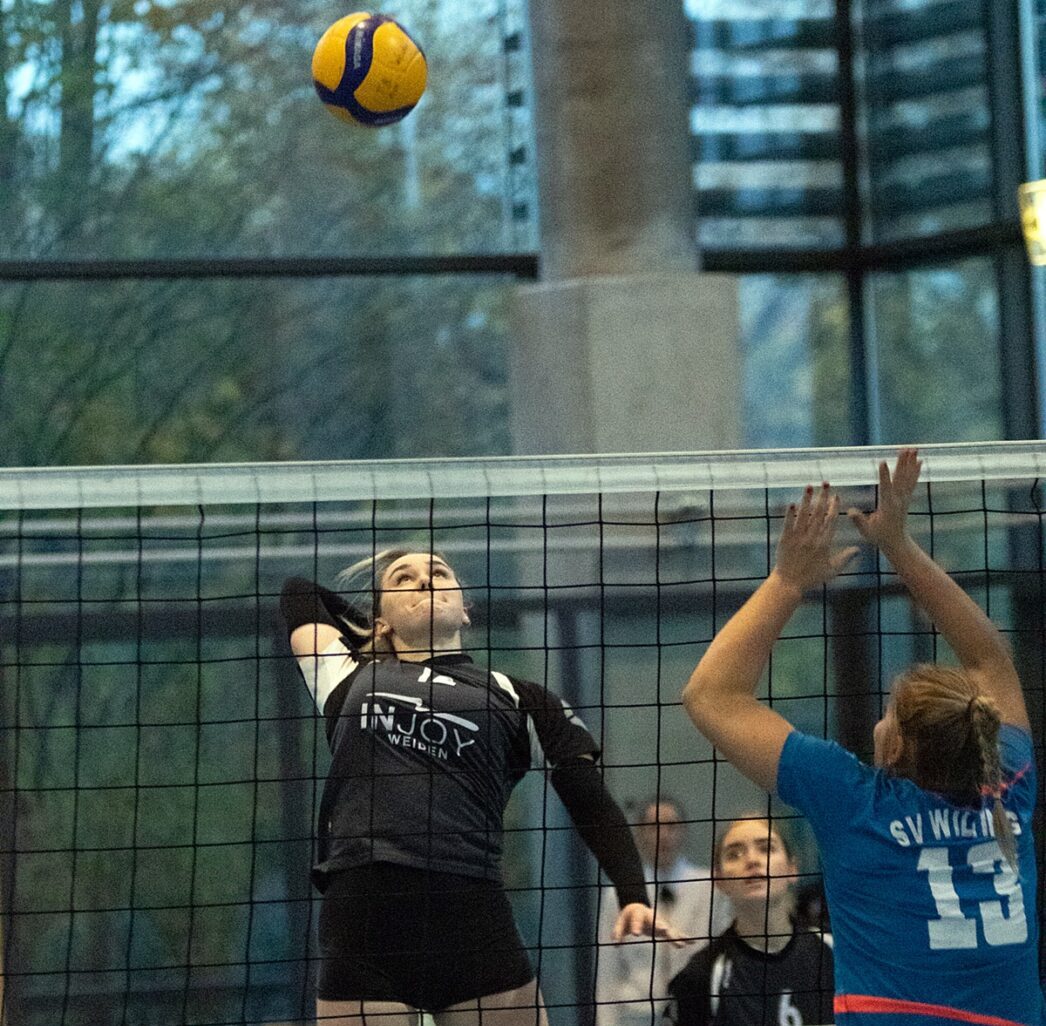 Die Volleyballdamen des TB Weiden stehen kurz vor der Meisterschaft