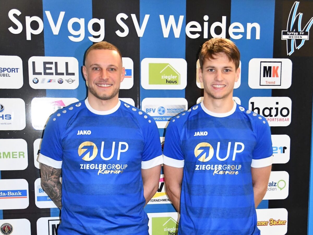 SpVgg SV Weiden holt zwei hoffnungsvolle Spieler aus der Region