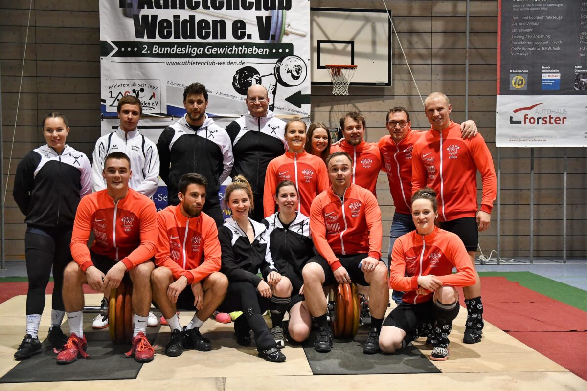 Weidener Gewichtheber bieten lange Paroli, doch am Ende war der Meister zu stark