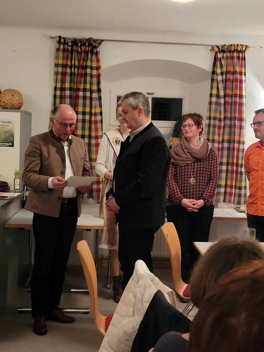Ehrungsmarathon beim Obst- und Gartenbauverein „Pfreimdtal“