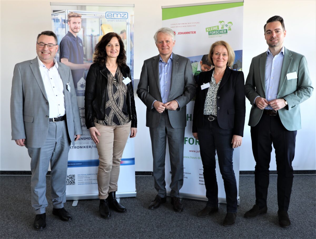 Hidden Champion emz-Hanauer unterstützt „Haus der kleinen Forscher“