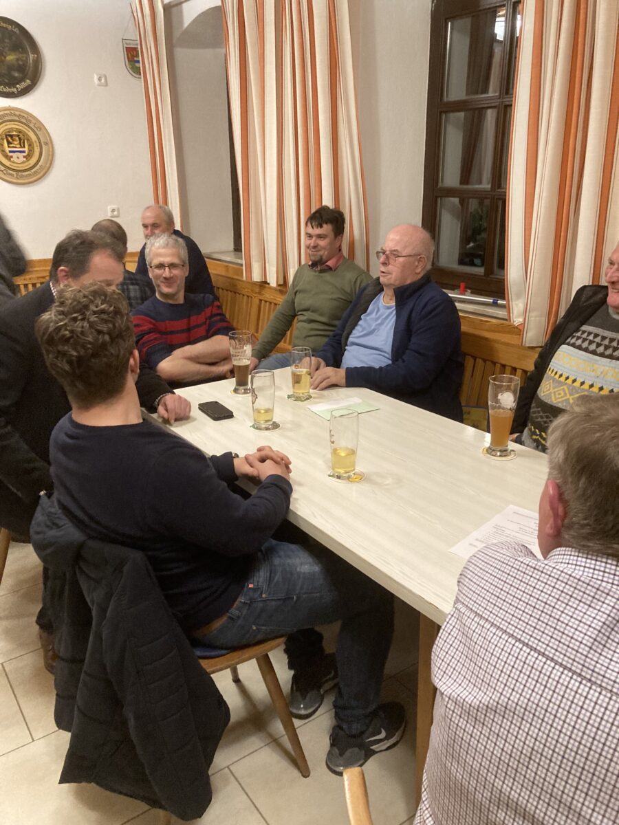 Jahreshauptversammlung im Schützenheim