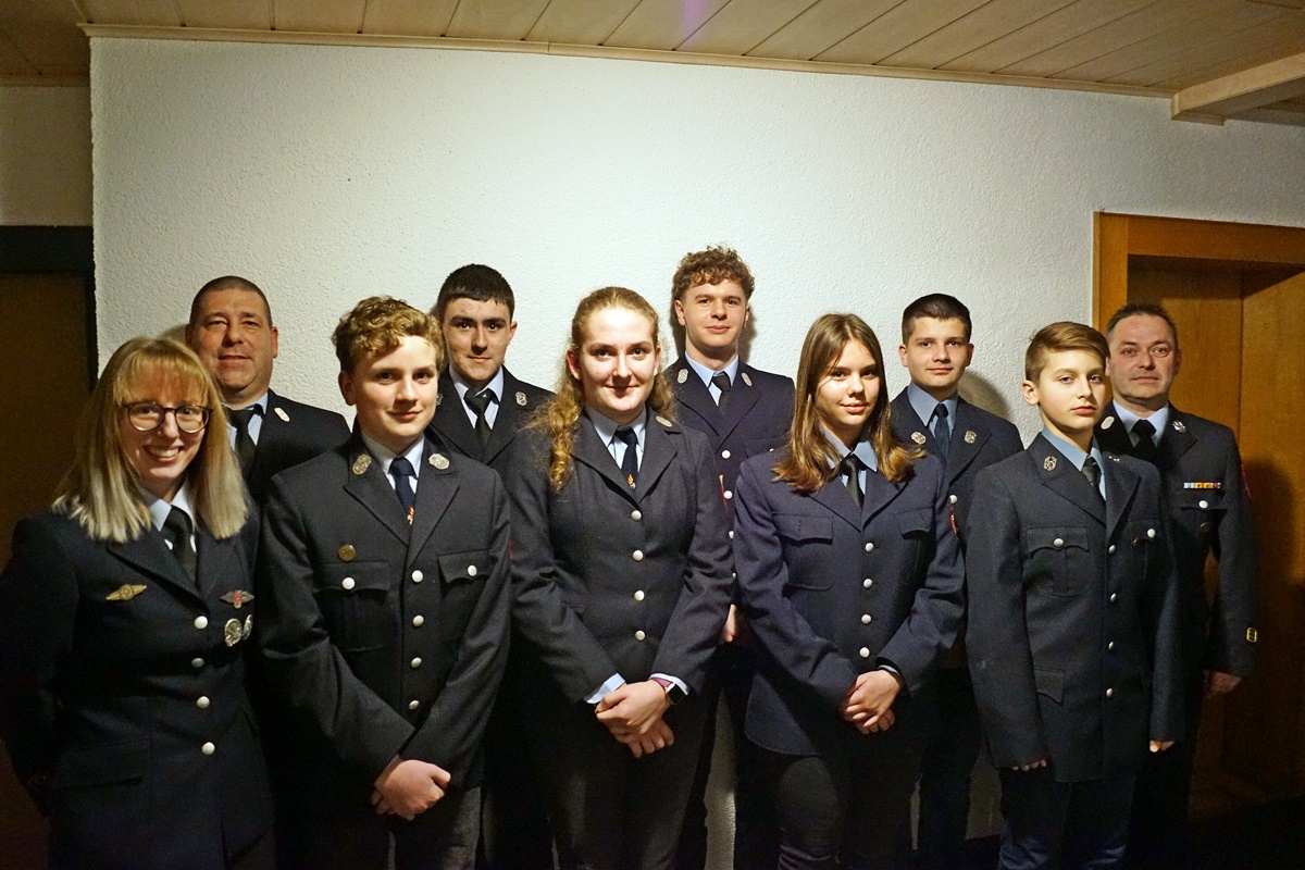 Gut besuchte Jahreshauptversammlung der Feuerwehr Hütten
