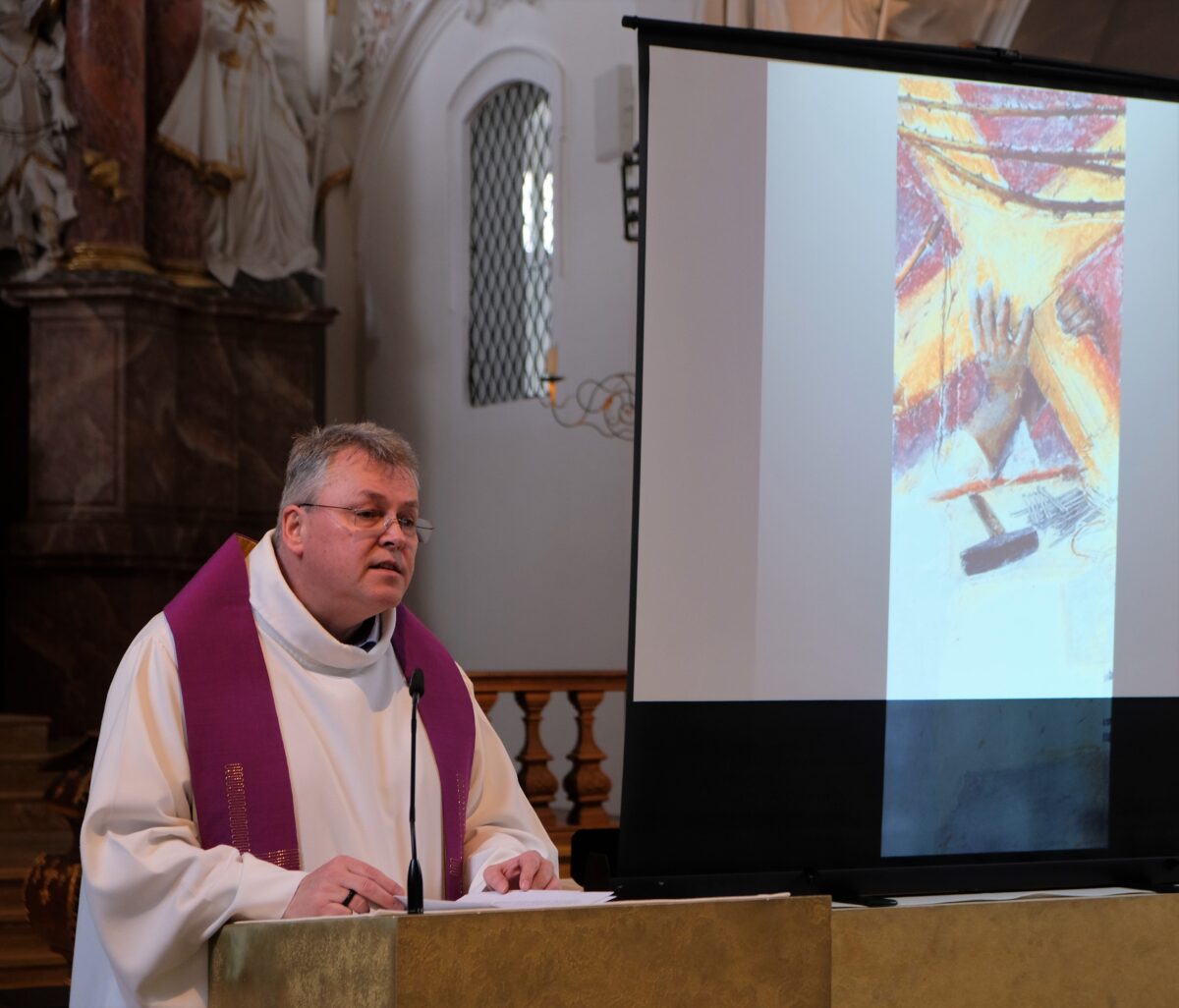 Meditativer Kreuzweg als Sprachrohr der Frohbotschaft