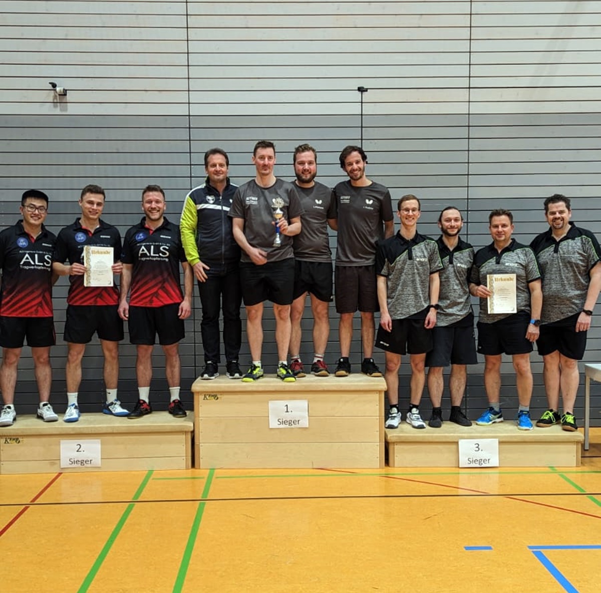 Tischtennis: SC Eschenbach zufrieden mit dem dritten Platz bei den „Bayerischen“