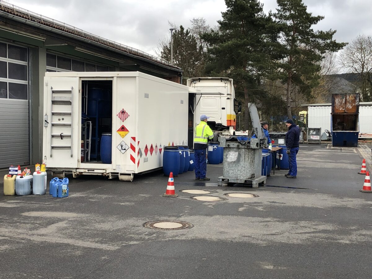 Bürger bringen Problemmüll: Stadt Weiden zieht Bilanz