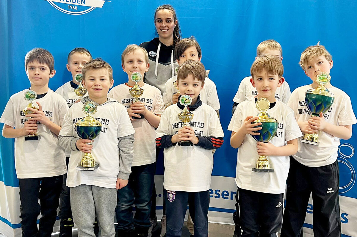 24 junge Tenniscracks ermittelten im Midcourt ihre Stadt- und Landkreismeister