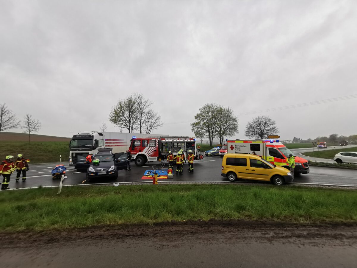 Bei Kemnath krachte es innerhalb weniger Minuten gleich zweimal