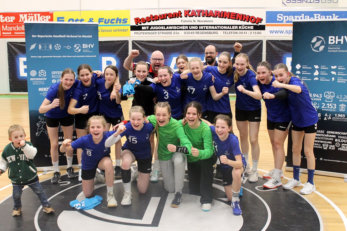 Die Weidener Handballer stellen vier bayerische Meisterinnen
