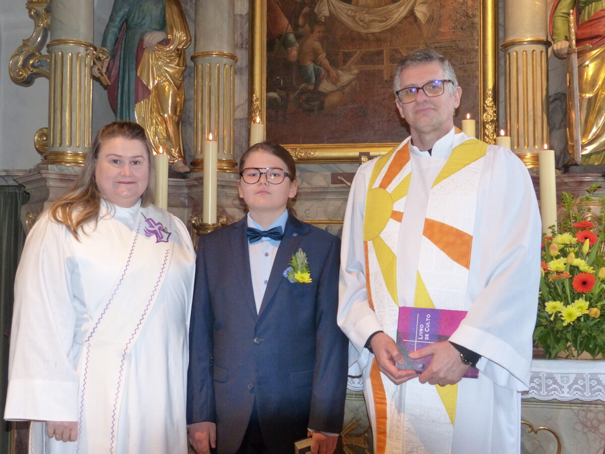 Benno Klemm nun vollwertiges Kirchenmitglied