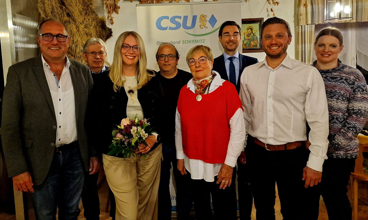 Lückenloser Übergang bei den Vorsitzenden der CSU Schirmitz