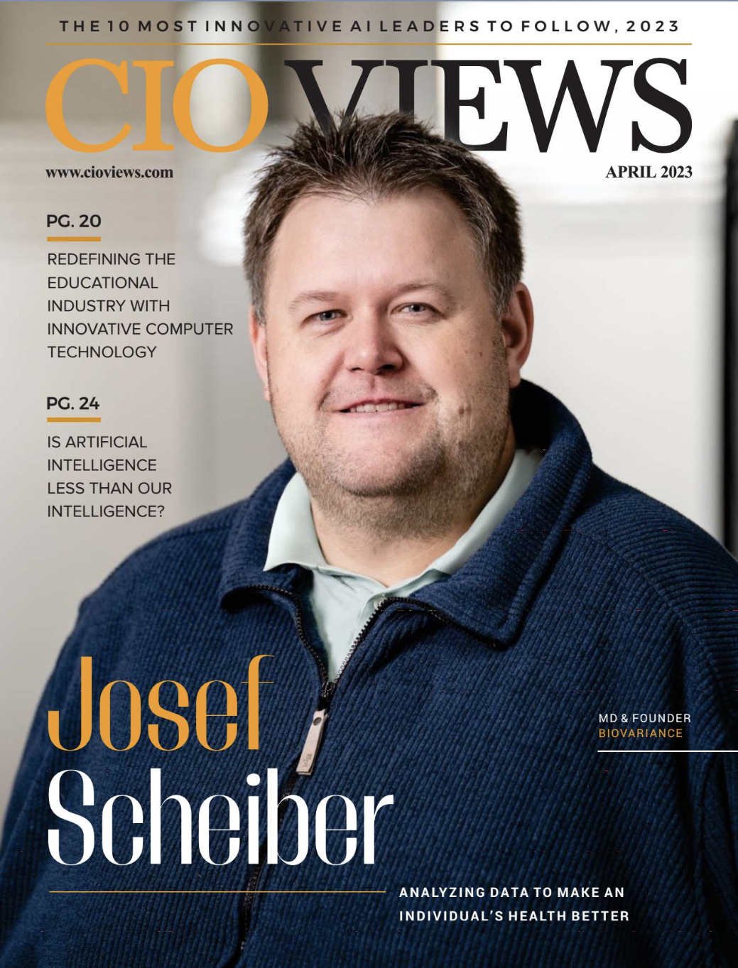 Tirschenreuther Unternehmer wird in den USA zum Cover-Man