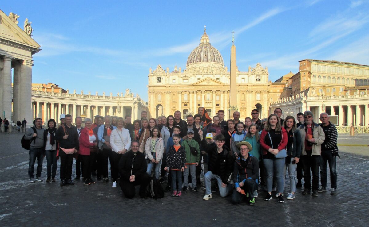 Ganz nah am Papst