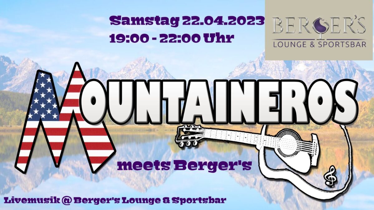The Moutaineros treten im Sportpark auf