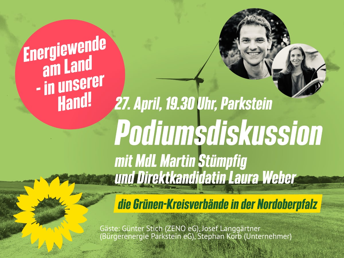 Diskussion über Energiewende auf dem Land
