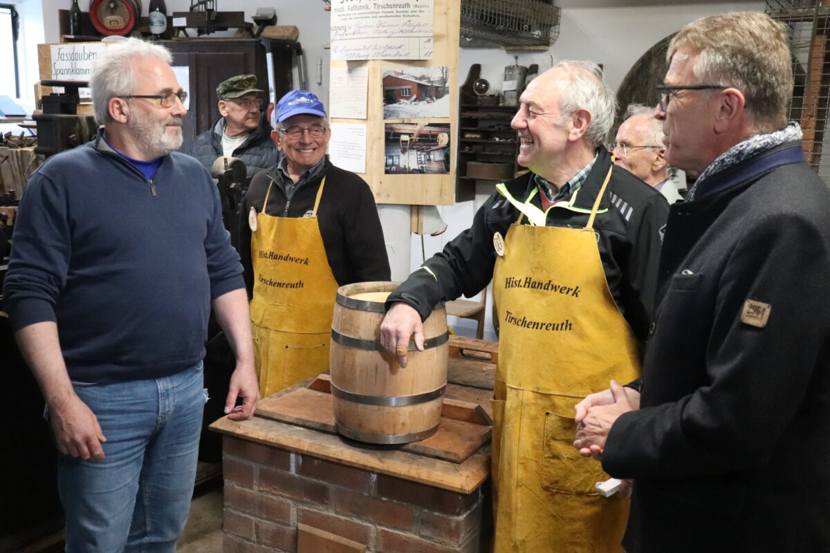 Ein besonderer Workshop: Fassbinden in Tirschenreuth