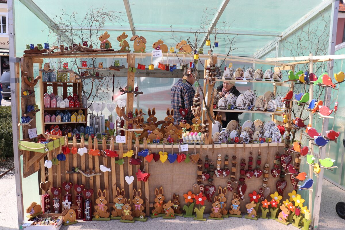 Zahlreiche regionale Produkte auf dem Ostermarkt