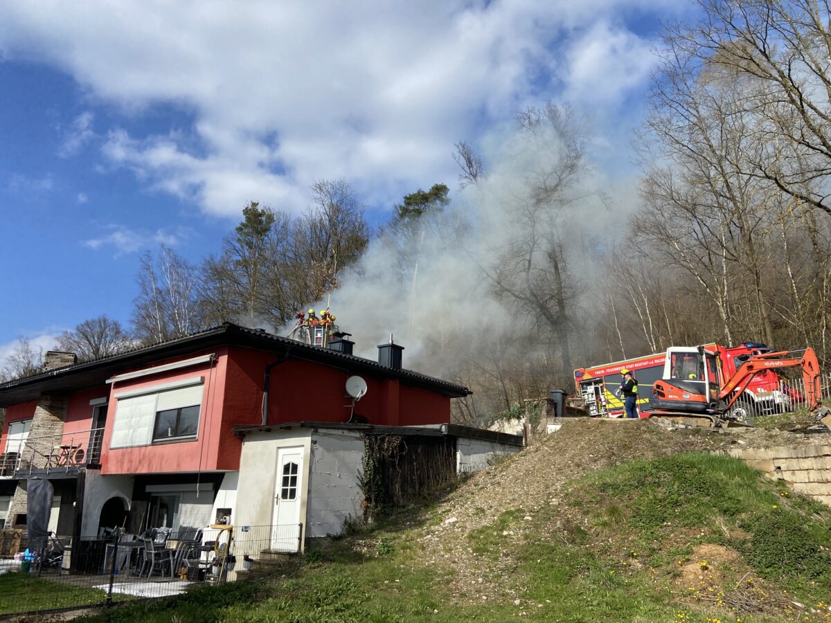 „Totalschaden“ – Brand eines Einfamilienwohnhauses
