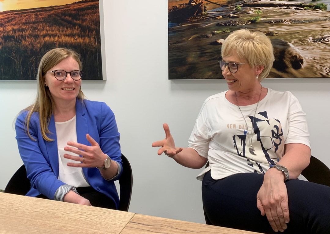 Doppel-Interview: Rotes Frauen-Duo will SPD in Weiden und im Landkreis sichtbarer machen